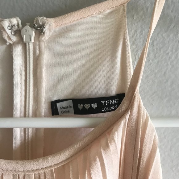 High Neck Pleated Maxi Dress (Bridesmaid) - Picture 5 of 5